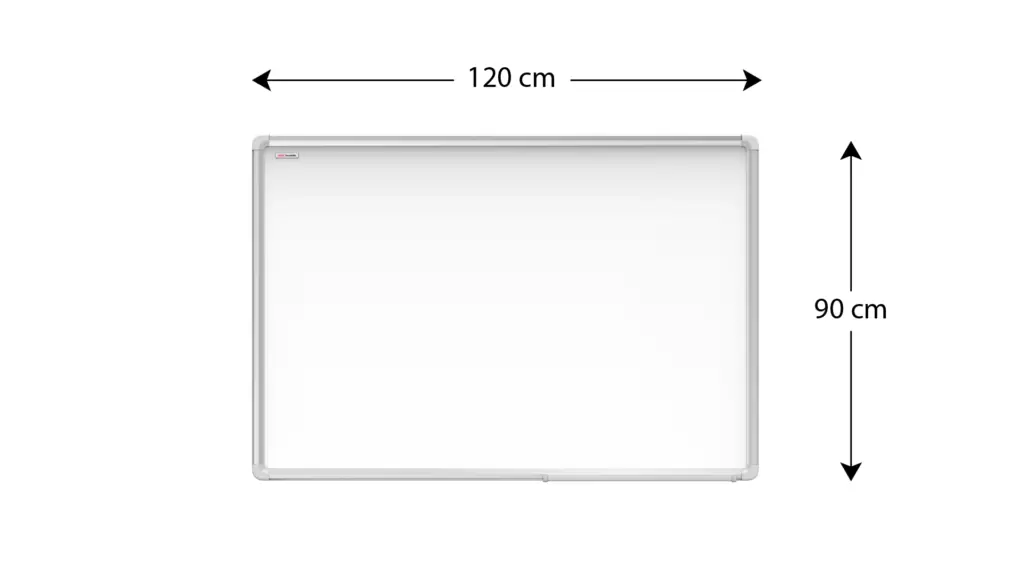 Magnetisches Whiteboard - PREMIUM EXPO Alurahmen 120x90cm
