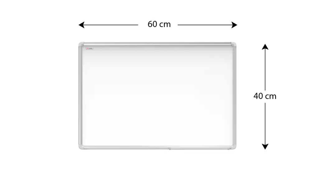 Magnetisches Whiteboard 60x40cm - PREMIUM EXPO Alurahmen