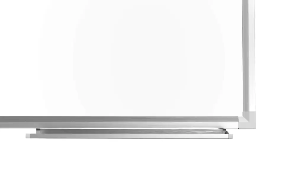 Magnetisches Whiteboard 100x80cm Magnettafel mit Aluminiumrahmen A7 +  Stifteablage, Trocken Abwischbar