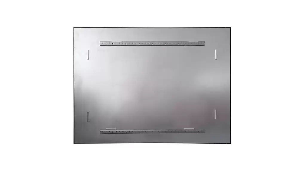Glasboard - Schwarz 100x80cm