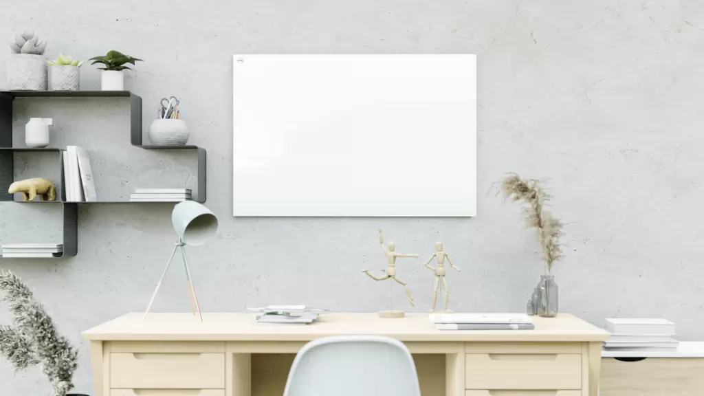Glasboard - Weiß CLASSIC WHITE 150x100cm