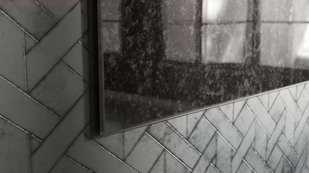 Glas Magnettafel Betonmauer Zementmauer Zement 90x60cm Glasbild Memoboard aus Glas Glastafel mit Betonwand-Motiv Magnetwand zum Beschriften Magnetische Tafel Wanddekoration Wandbild