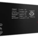 Schwarze magnetische Kreidetafel mit Alurahmen  Premium EXPO 300x120cm