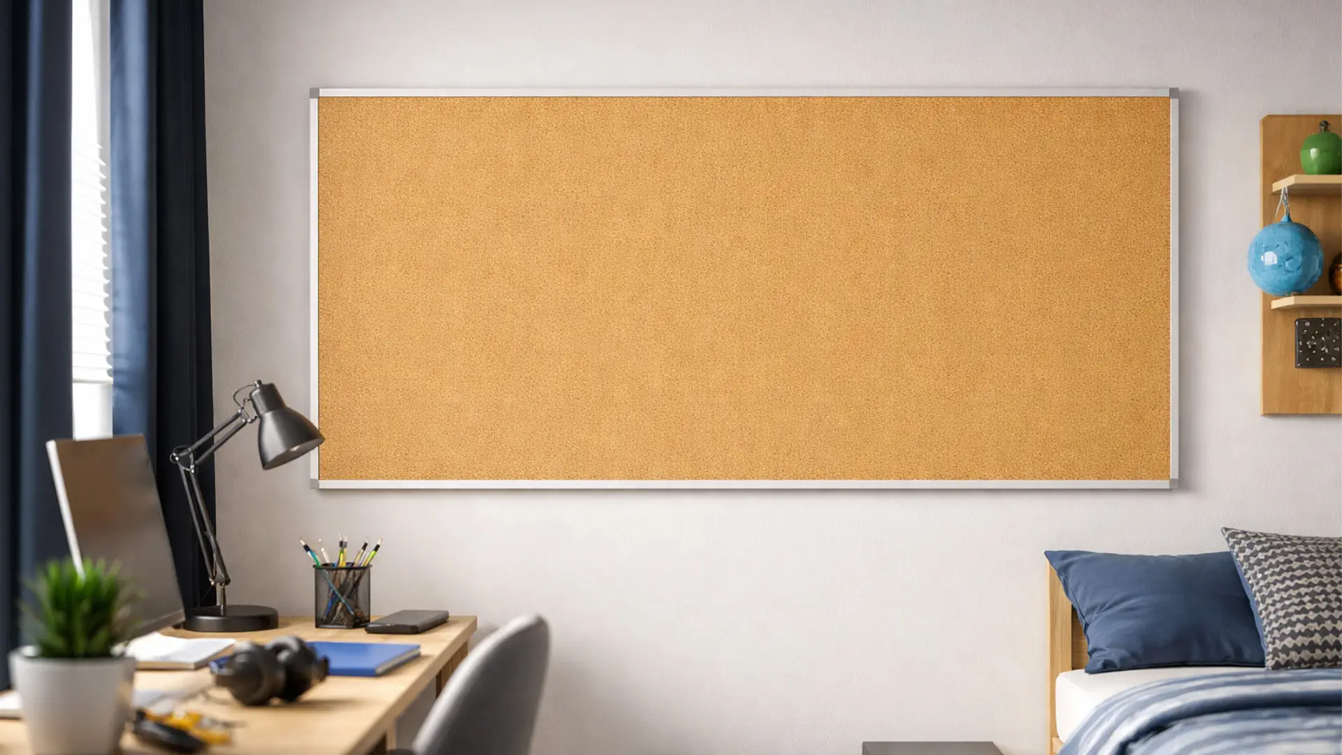 Pinnwand mit Alurahmen 200x100cm – Bild 10