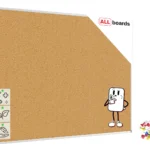 Pinnwand mit Alurahmen 200x120cm