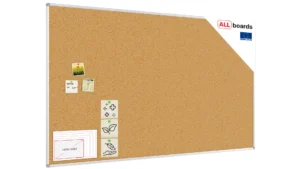 Pinnwand mit Alurahmen 200x120cm