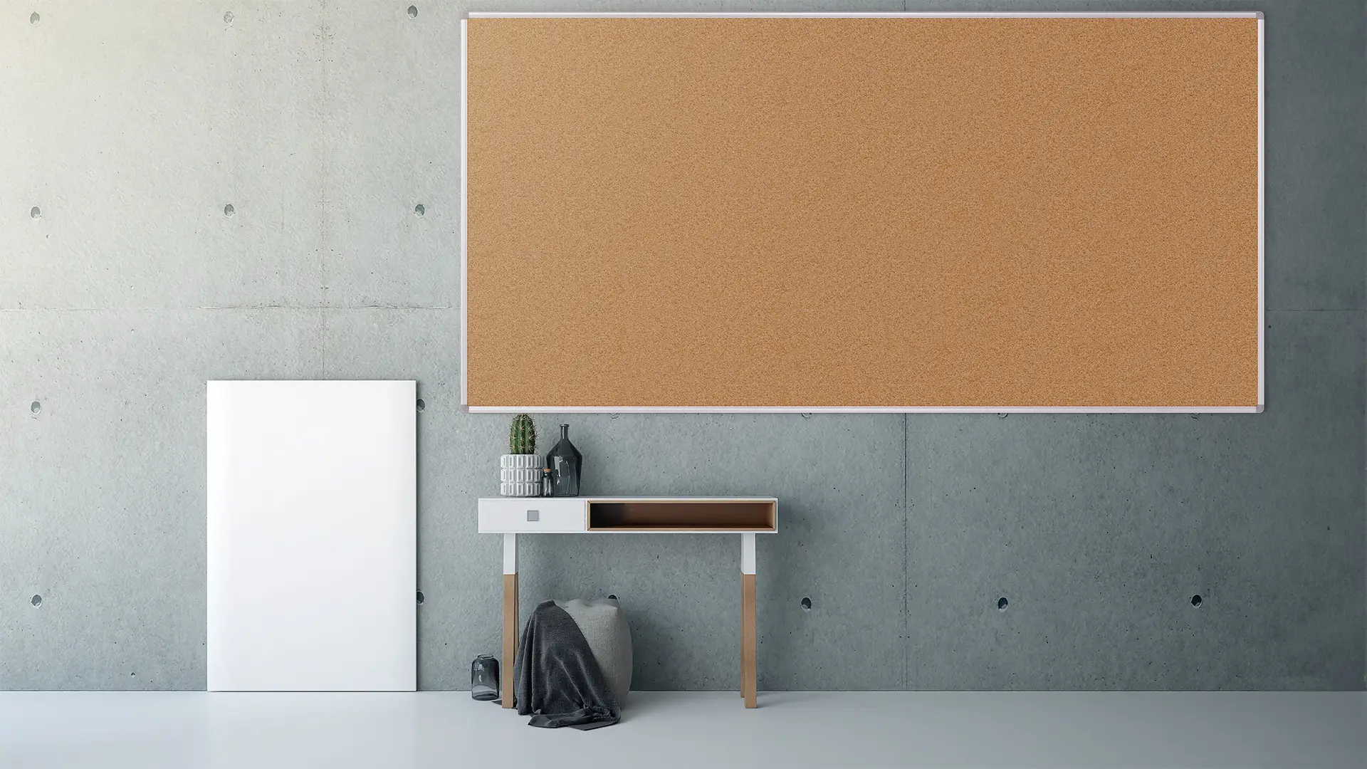Pinnwand mit Alurahmen 240x120cm – Bild 10