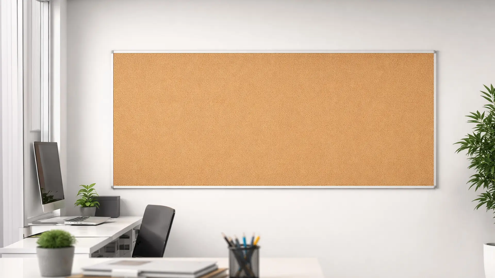 Pinnwand mit Alurahmen 250x120cm – Bild 9