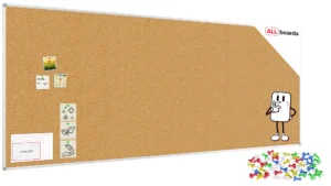 Pinnwand mit Alurahmen 300x120cm
