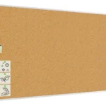 Pinnwand mit Alurahmen 300x120cm