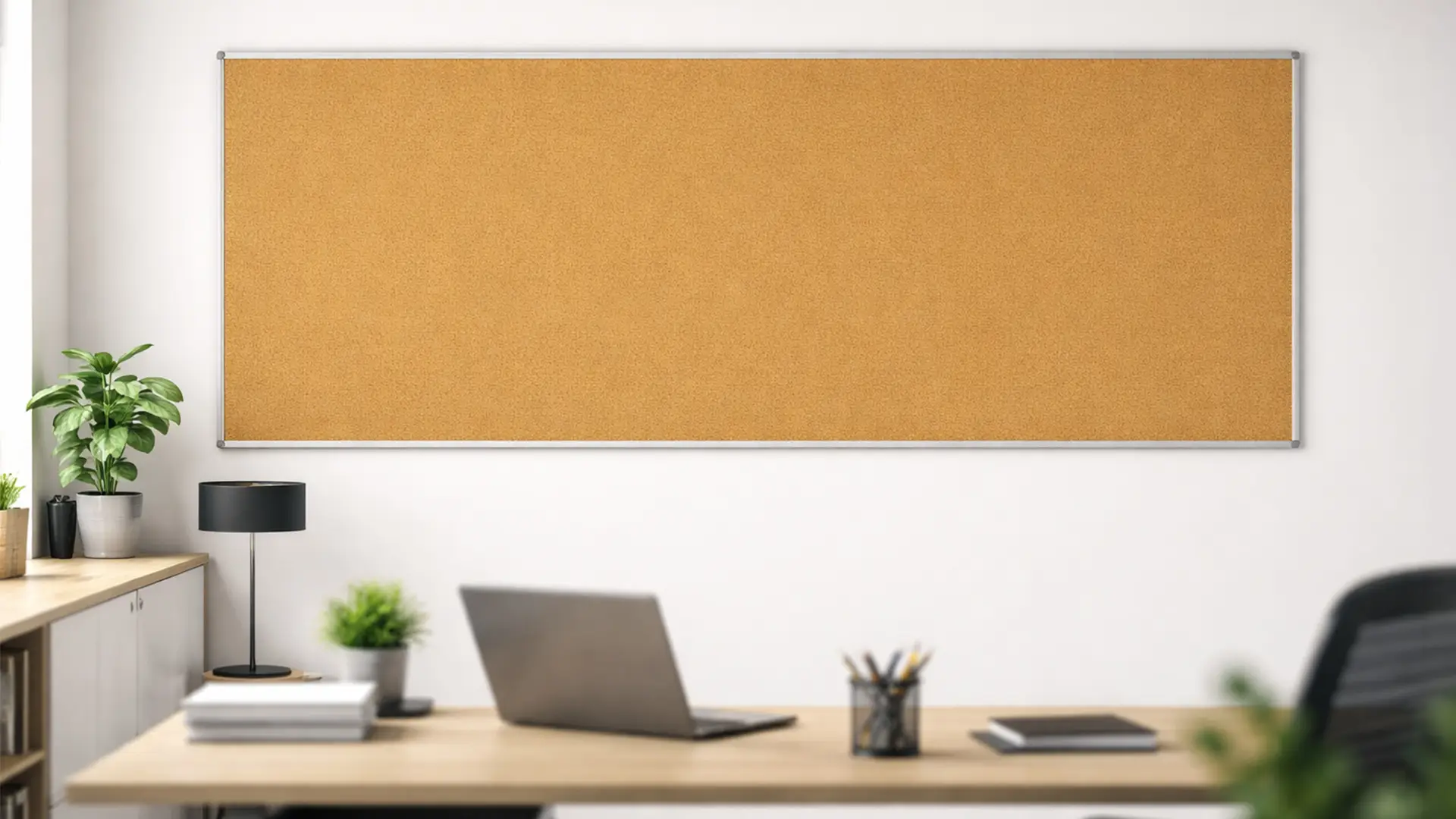 Pinnwand mit Alurahmen 300x120cm – Bild 9