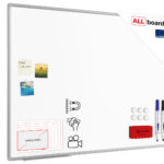 Keramiktafel, magnetisch, emaliert P3 120x90cm mit Premium EXPO Aluminiumrahmen