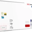 Keramiktafel, magnetisch, emaliert P3 150x100cm mit Premium EXPO Aluminiumrahmen
