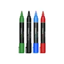 Kreidemarker-Set: grün, schwarz, blau, rot