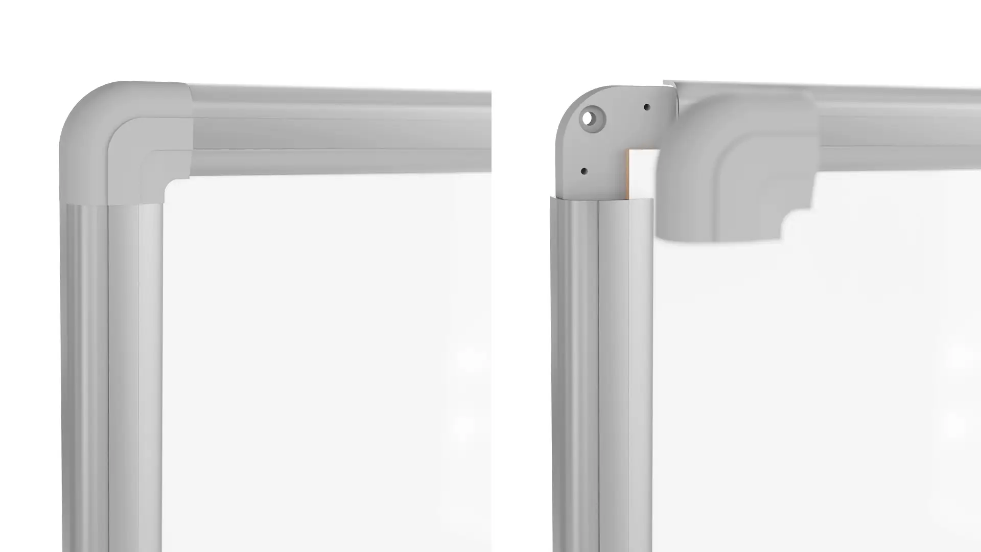Magnetisches Whiteboard - PREMIUM EXPO Alurahmen 120x100cm + GRATIS – Bild 7