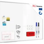 Magnetisches Whiteboard - PREMIUM EXPO Alurahmen 120x90cm