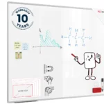 Magnetisches Whiteboard - PREMIUM EXPO Alurahmen 150x120cm + GRATIS