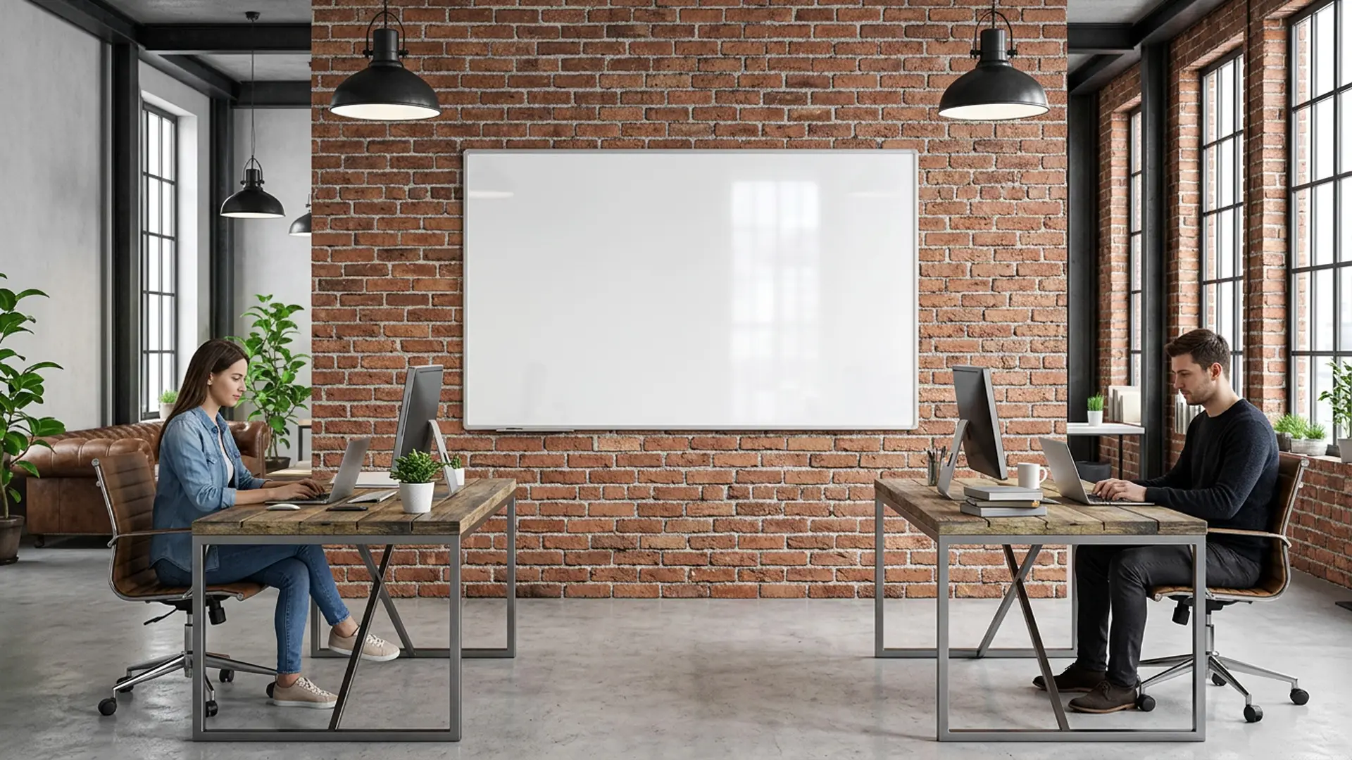 Magnetisches Whiteboard - PREMIUM EXPO Alurahmen 200x120cm + GRATIS – Bild 3