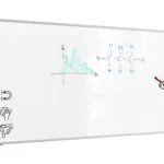 Magnetisches Whiteboard - PREMIUM EXPO Alurahmen 300x100cm + GRATIS