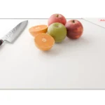 Glas Herdabdeckplatte Schneidebrett PREMIUM SUPER WHITE 52x60 cm Multi-Platte Arbeitsplatte Herdschutz Deko für Küchen Gehärtetes