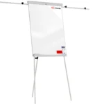 Flipchart - Dreibeinig 100x70cm mit Seitenarmen