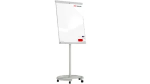 Flipchart 100x70cm, Mobil, auf Rollen, Höhenverstellbar,  Magnetisch, Trocken Abwischbar