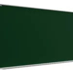 Magnetische Kreidetafel mit grüner Oberfläche, Alurahmen 170x100 cm