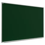 Magnetische Kreidetafel mit grüner Oberfläche, Alurahmen 90x60 cm