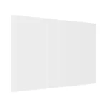 Glas Herdabdeckplatte Super White 2 Stück - 52x30cm