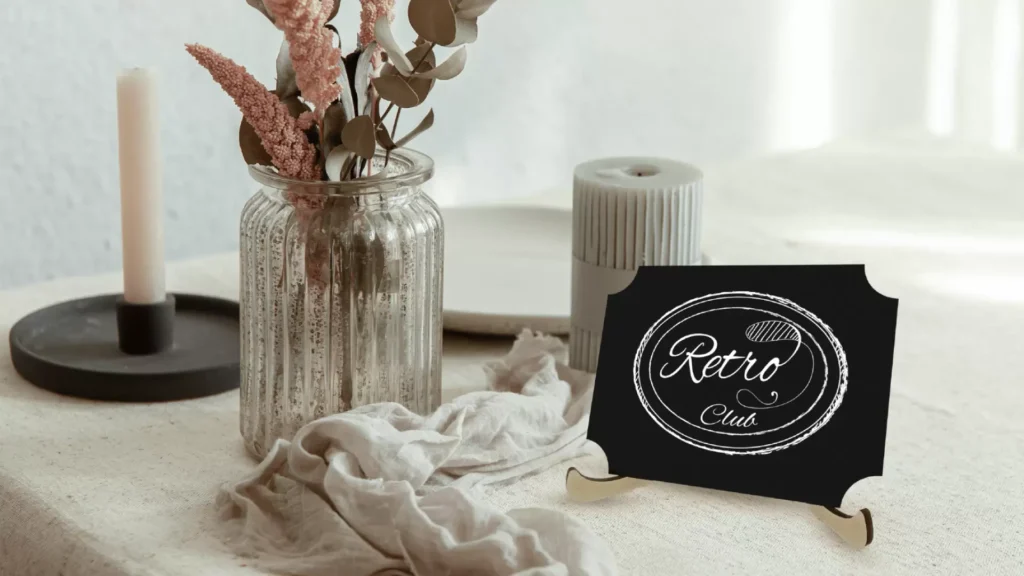 Mini doppelseitige Kleine Tafeln 10 Stück Set mit Staffelei, Dekorativ Deco, Kreidetafel