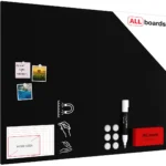 MetalBoard mit Kreideoberfläche 120x90cm + Zubehör-Set