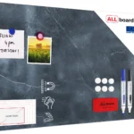 MetalBoard ANTHRAZIT 60x40cm + Zubehör-Set