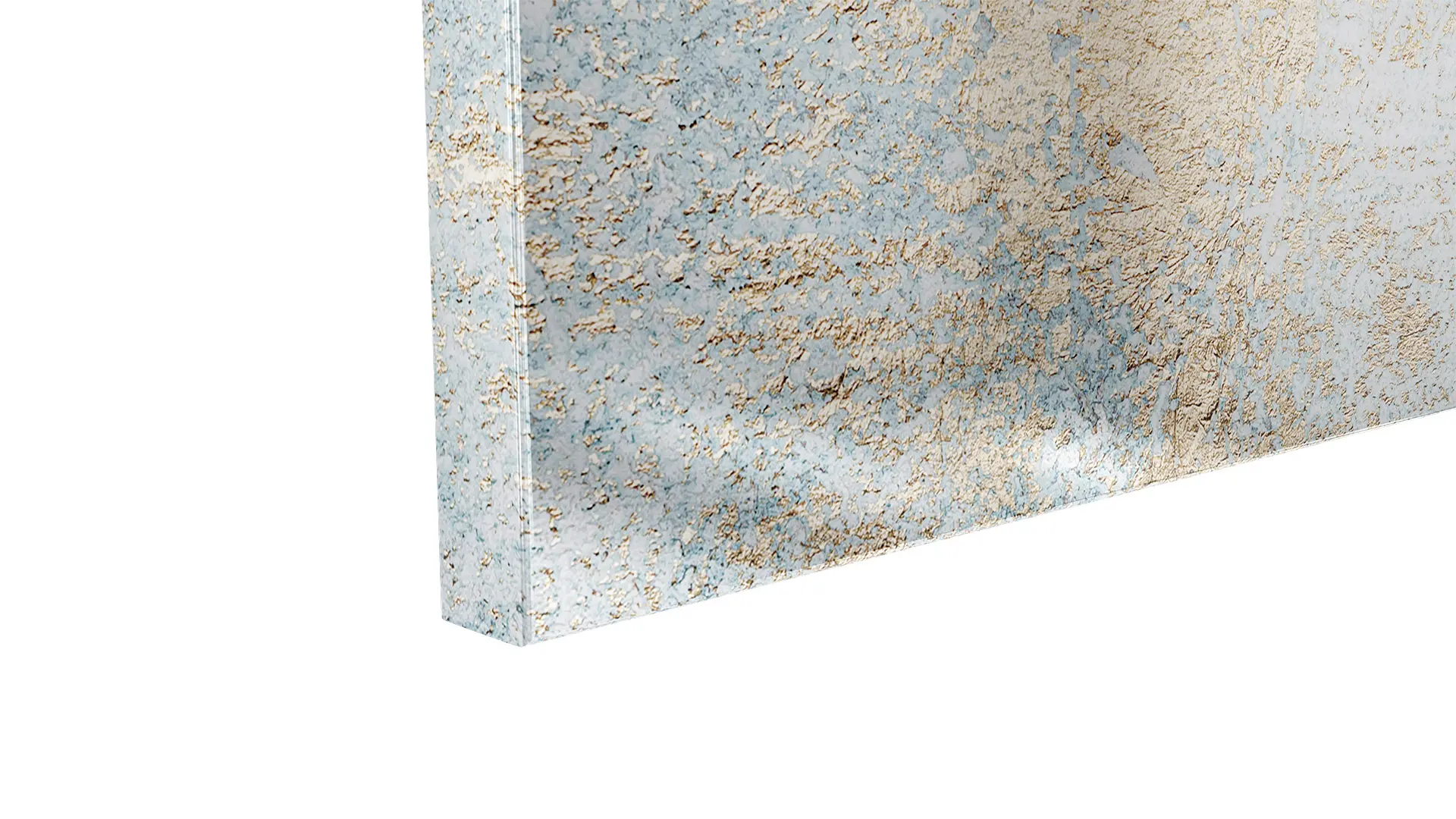 Metallische Magnettafel, MetalBoard, GOLDENER BETON, 60×40 cm + GRATIS Zubehörset – Bild 7
