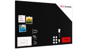 MetalBoard mit Kreideoberfläche 90x60cm + Zubehör-Set