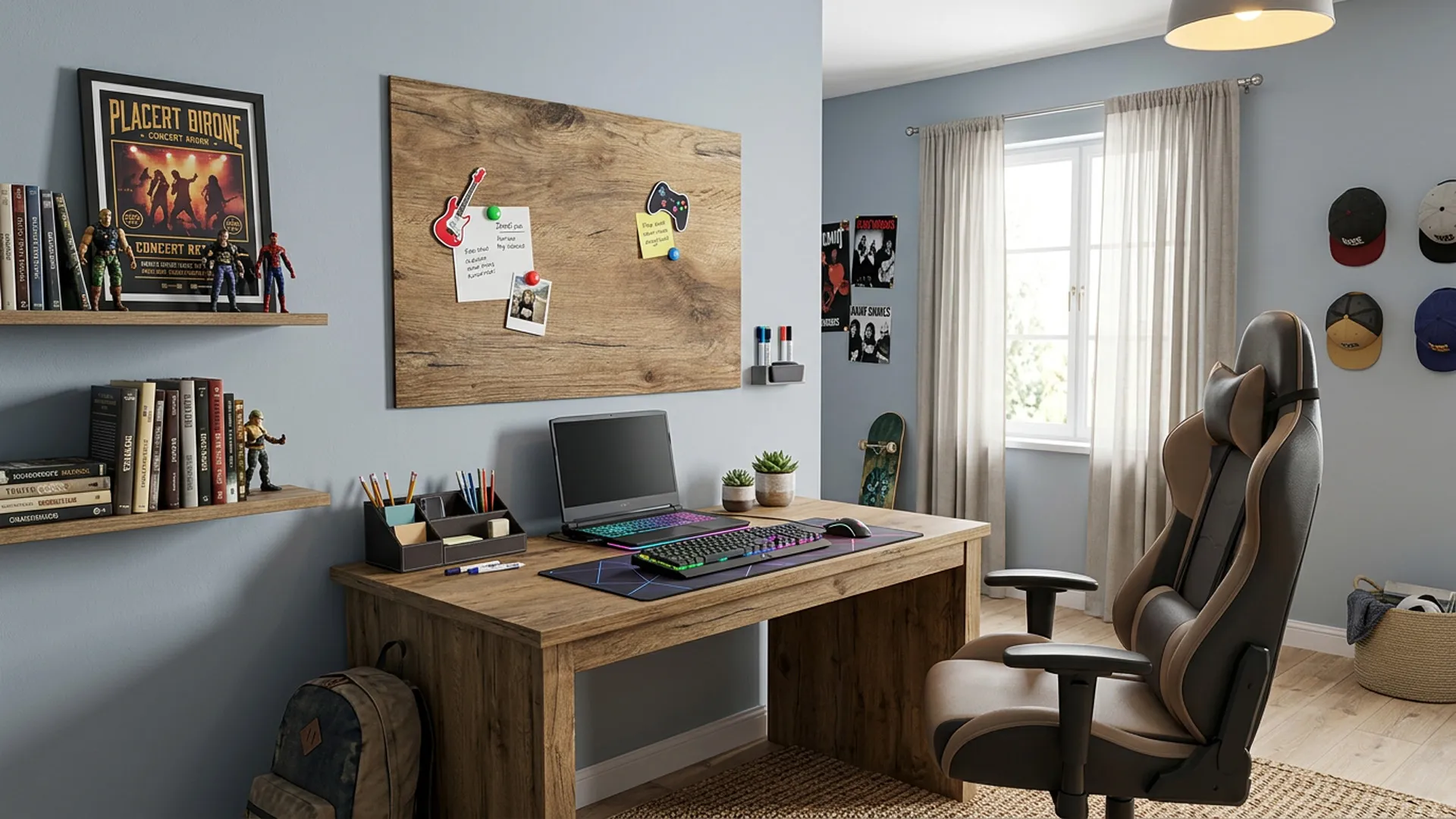 MetalBoard BAUMKERN 90x60cm + Zubehör-Set – Bild 10