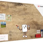 MetalBoard BAUMKERN 90x60cm + Zubehör-Set