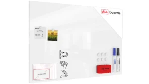 MetalBoard CLASSIC WHITE 90x60cm + Zubehör-Set