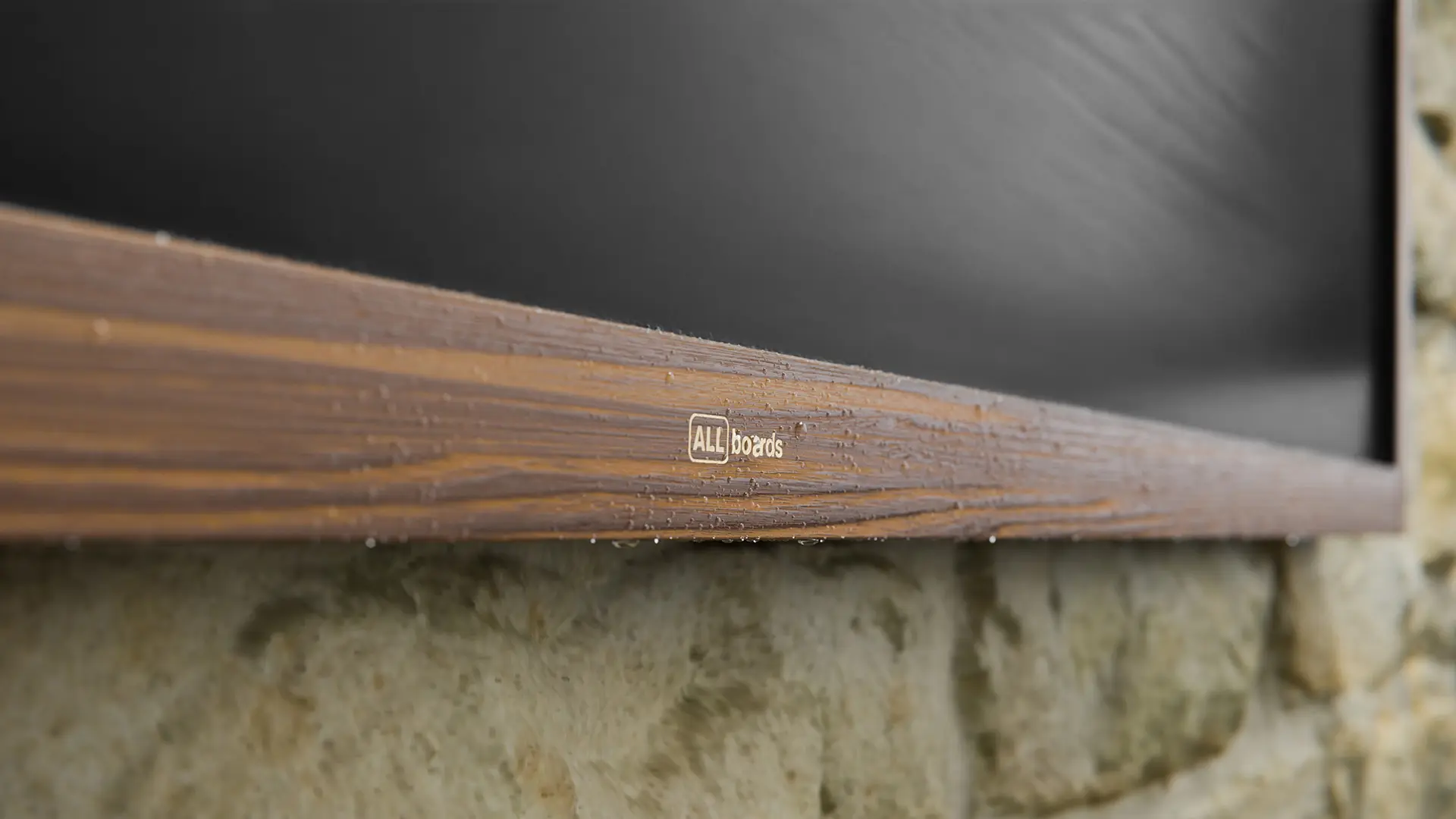 Magnetische Kreidetafel, wasserfest, 180 x 120 cm, Holzrahmen – Dunkelbraun + Zubehör – Bild 4