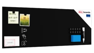 Magnetplatte rahmenloses SLIMboard - Kreideoberfläche - 90x30 cm + GRATIS
