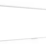 Projektionswand und magnetische Schreibtafel P4 emailliert – 300x120 cm