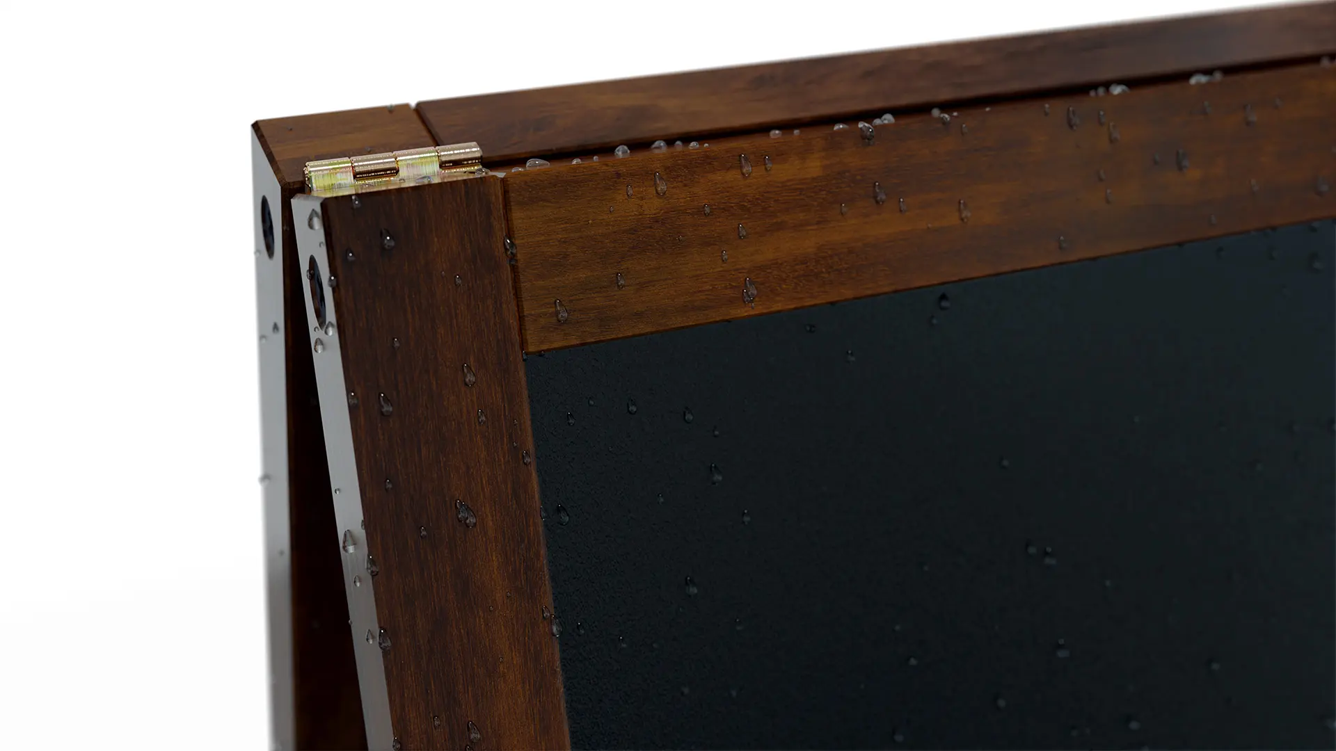 Magnetischer Kundenstopper, wasserfest, Kreideständer 100x49,5 cm, KLASSISCHES BRAUN + Zubehör – Bild 7