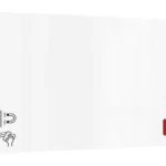 Magnetplatte rahmenloses SLIMboard - Magnetisches trocken abwischbares Whiteboard 300x120 cm + GRATIS Zubehör