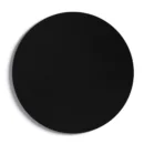 Runde schwarze Magnettafel SLIMboard, RUND, Durchmesser 30 cm – rahmenlose Magnettafel