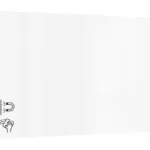 Magnetplatte rahmenloses SLIMboard - Magnetisches trocken abwischbares Whiteboard 300x120 cm + GRATIS Zubehör
