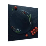 Spritzschutz aus Glas TOMATEN, MIT TOMATEN 60x65cm Küchenrückwand aus Echtglas, für Küche, Herd, Schutz gegen Fett, mit Aufdruck