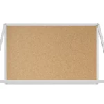 Kork-Schaukasten 90x60cm mit Aluminiumrahmen