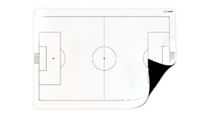 Trocken abwischbare magnetische Auflage FUSSBALL: FELD, Größe A4
