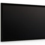 Schwarze Kreidetafel 60x40 cm mit Schwarz ECO-Holzrahmen