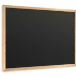 Schwarze Kreidetafel 70x50 cm, ECO-Holzrahmen