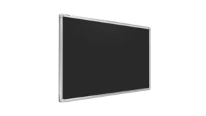 Filztafel mit Alurahmen Schwarz 90x60 cm